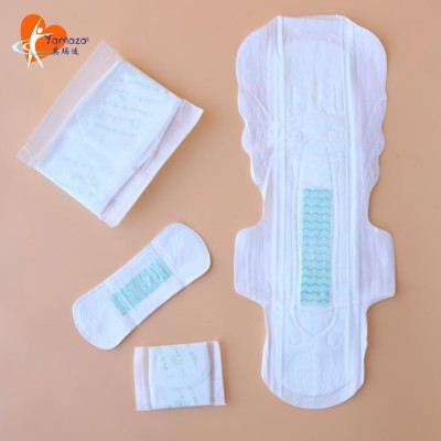 Wholesale brand negative ion anion cotton woman sanitary napkin pad